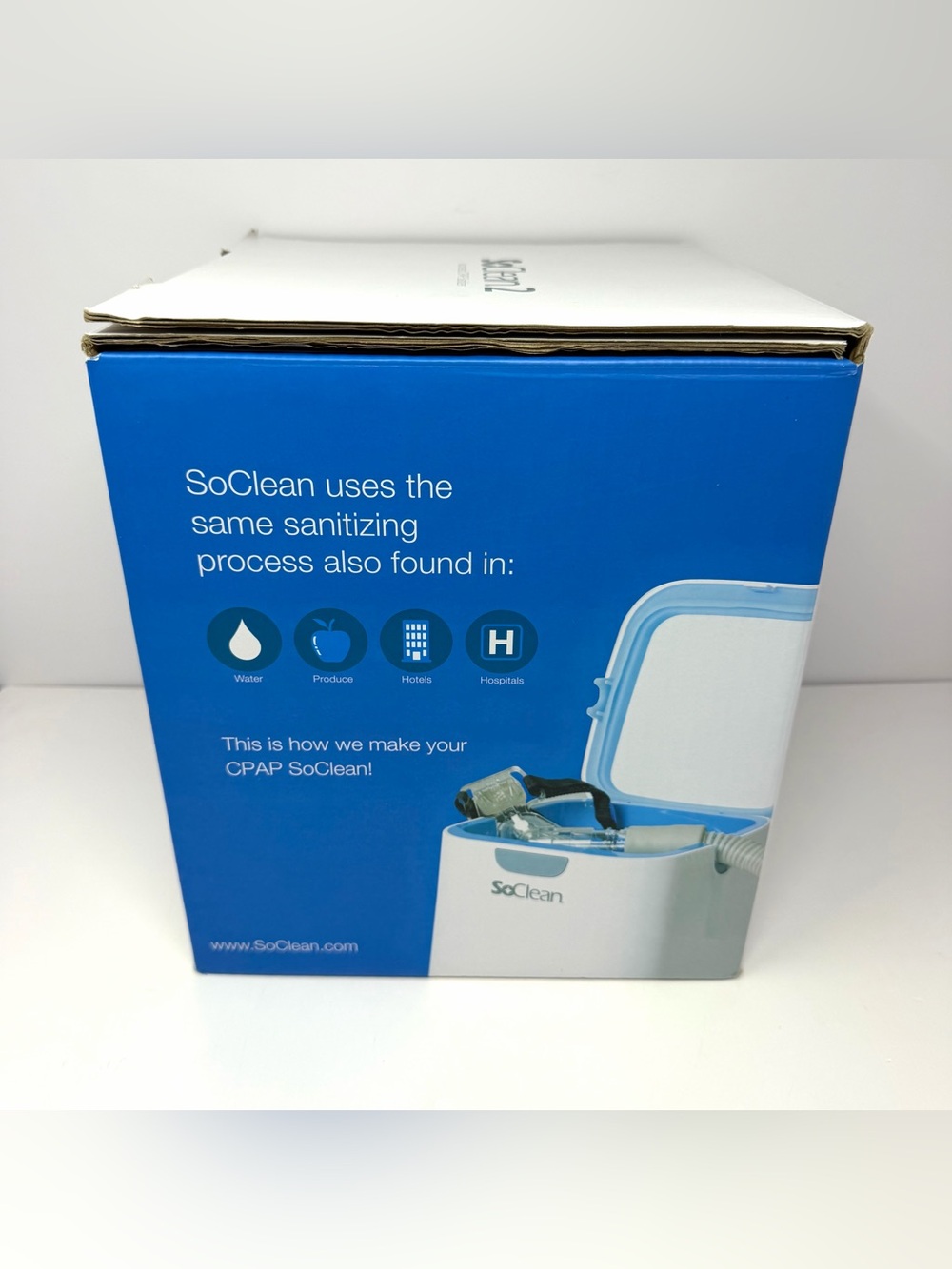 SoClean 2 Cleaner & Sanitizer Machine SC1200 Excellent In Box NEW Filter Kit. - Picture 3 of 16